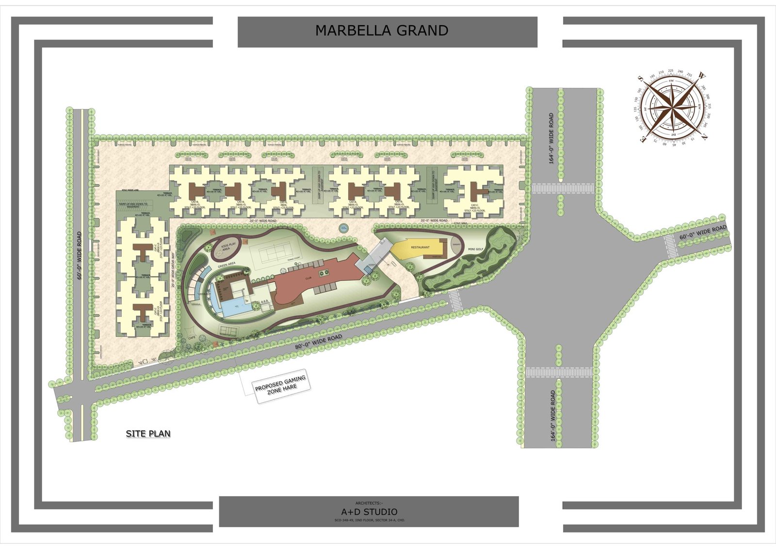Marbella Grand Site Layout